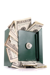 Naklejka premium Full of money