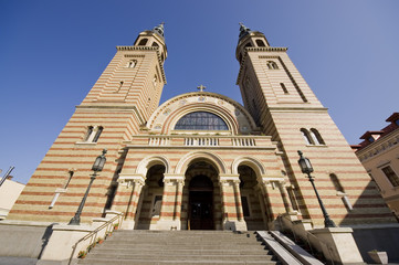 Fototapeta na wymiar carhedral w Transylwanii