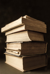 A Stack of old books.
