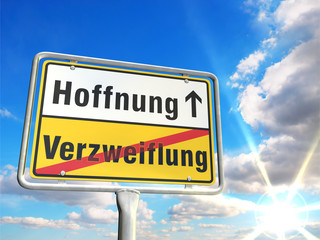 Hoffnung statt Verzweiflung