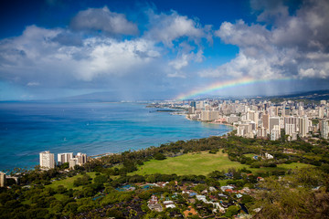 Honolulu, Hawai'i - obrazy, fototapety, plakaty