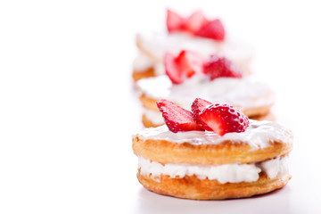 Strawberry And Cream Cookies