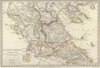 Balkans old map