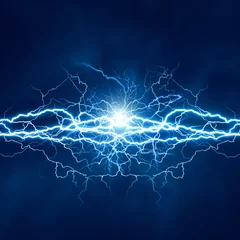 Electric lighting effect, abstract techno backgrounds for your d © Dmytro Tolokonov