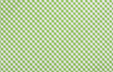 green checkered fabric - obrazy, fototapety, plakaty