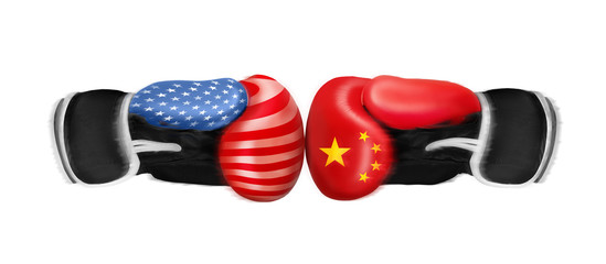 Boxing concept on different backgrounds