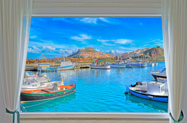 castelsardo and window © Gabriele Maltinti