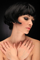 Fototapeta premium portrait of a beautiful girl