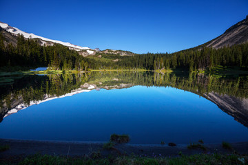 Fototapeta na wymiar Jezioro w górach