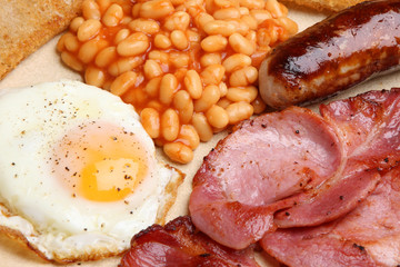 Full English Cooked Breakfast - 50355236