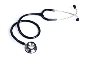 Black stethoscope
