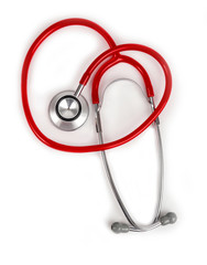 Heart shape stethoscope