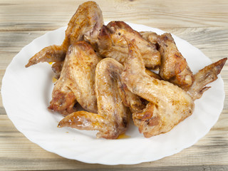wings on a dish