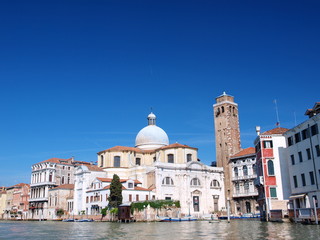 Fototapeta na wymiar Kościół San Geremia, Wenecja, Włochy