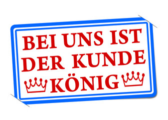 König Kunde Zettel  #130312-svg04