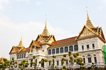 Fototapeta premium beautiful pagoda at wat phra kaew in thailand