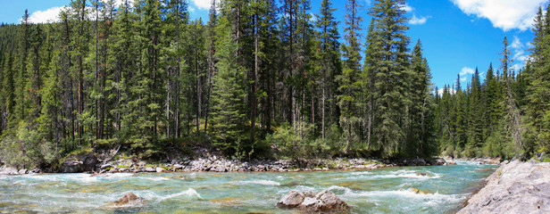 Riviere sauvage région Banff