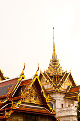 Fototapeta premium beautiful pagoda at wat phra kaew in thailand