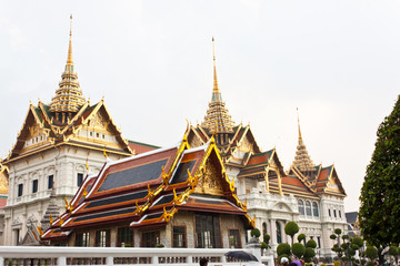 Fototapeta premium beautiful pagoda at wat phra kaew in thailand