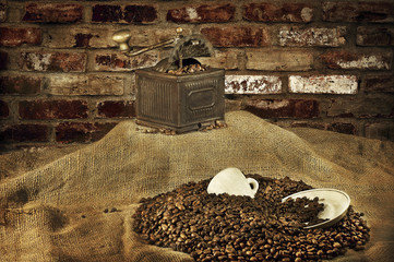 caffè in grani da macinare