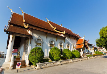 Fototapeta na wymiar Buddhist Church (Ubosot)