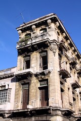 Havana, Cuba - old apartment building