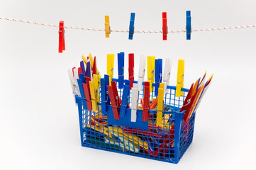 fantasy with clothespins