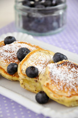 Heidelbeer Pancakes