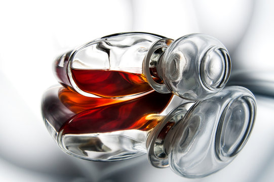 Brandy (whiskey), cognac in a bottle