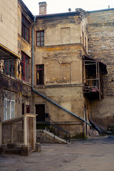 Fototapeta na wymiar ld building in Odessa, Ukraine