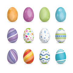 12 bunte Ostereier