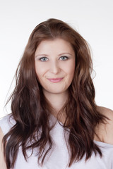 Fototapeta premium portrait of a young girl