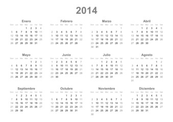 Spanish calendar