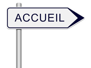 Panneau accueil