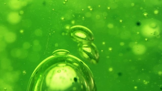 air bubble in gel