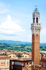 Obraz premium Siena tower