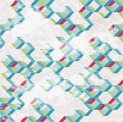Abstract retro-style background. Vector