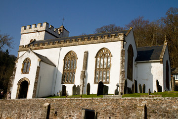 Selworthy Church  Somerset England near Minehead