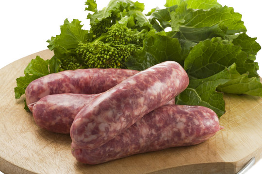 Salsicce e broccoletti