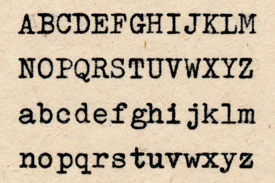 ABCD letters