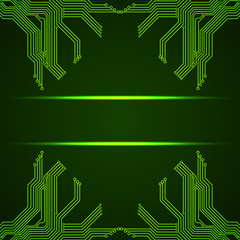 Circuit board background