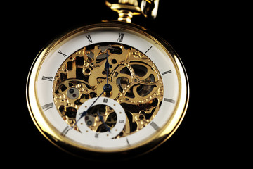 Old watch machine