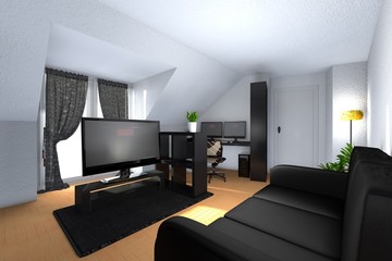 modern livingroom interior