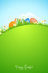 Beautiful Easter Holiday Background