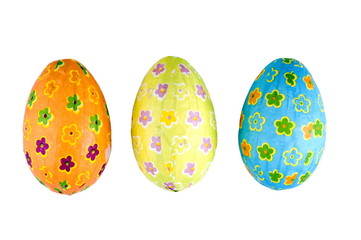 three Easter eggs