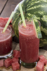 Homemade Watermelon Juice