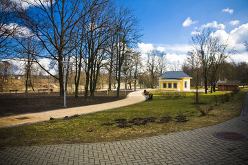 Lithuania, Druskininkai. the view on the town