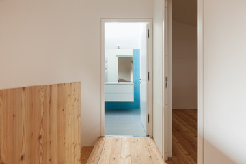 interior home, corridor