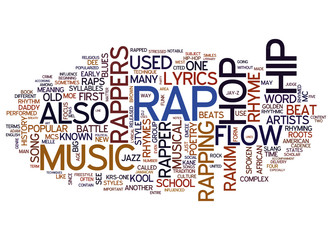 Fototapeta premium Rap i muzyka hip-hopowa