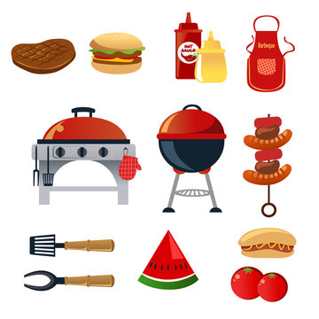 Barbeque icons